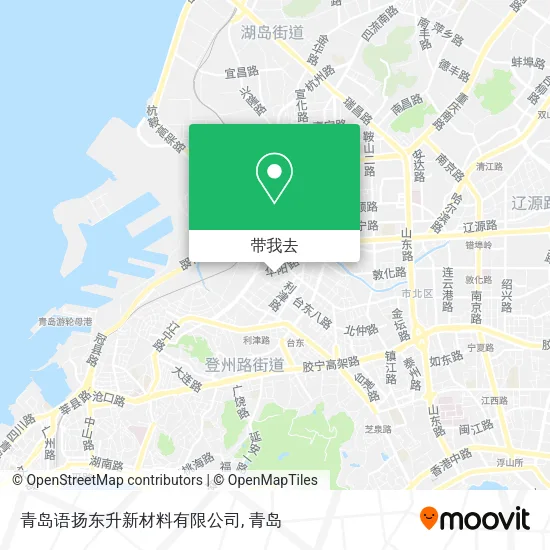 青岛语扬东升新材料有限公司地图