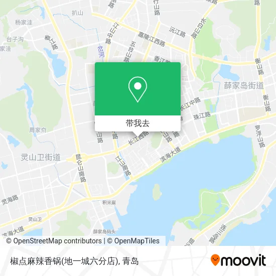椒点麻辣香锅(地一城六分店)地图