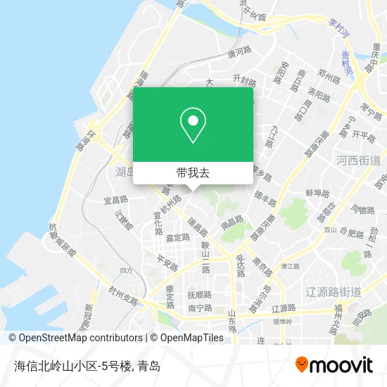 海信北岭山小区-5号楼地图
