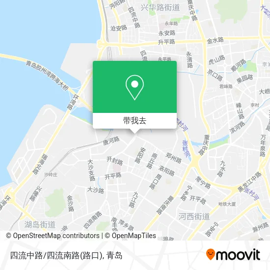 四流中路/四流南路(路口)地图
