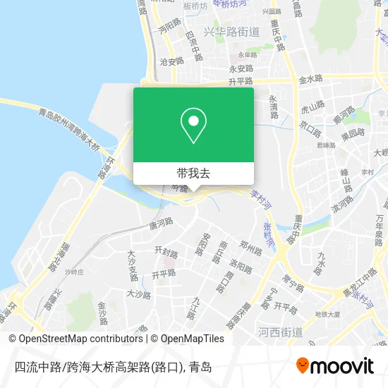 四流中路/跨海大桥高架路(路口)地图