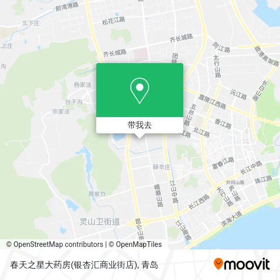 春天之星大药房(银杏汇商业街店)地图