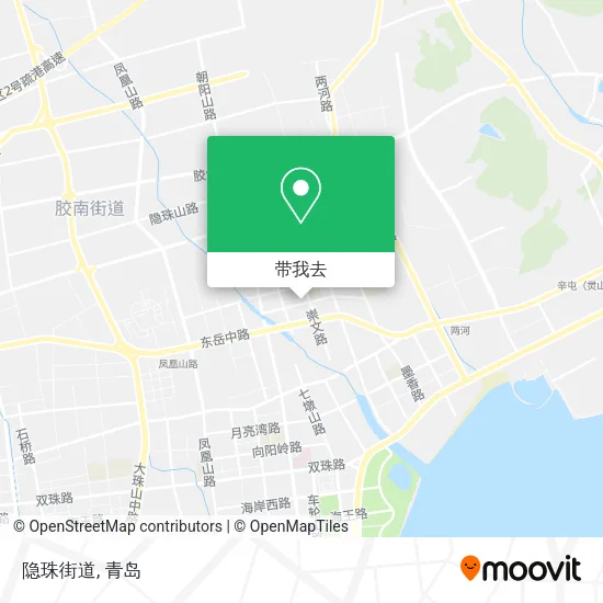隐珠街道地图