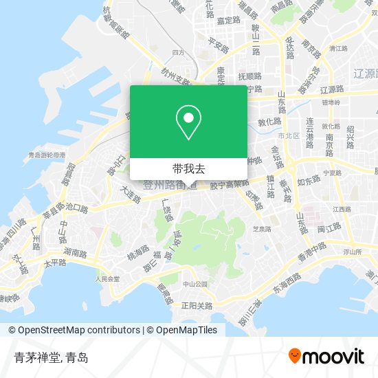 青茅禅堂地图