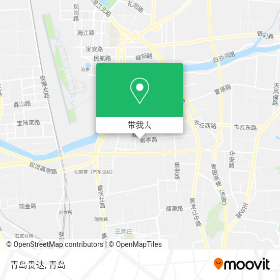 青岛贵达地图
