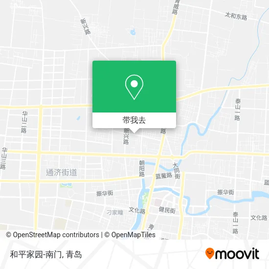 和平家园-南门地图