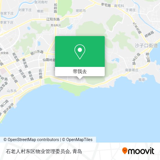石老人村东区物业管理委员会地图