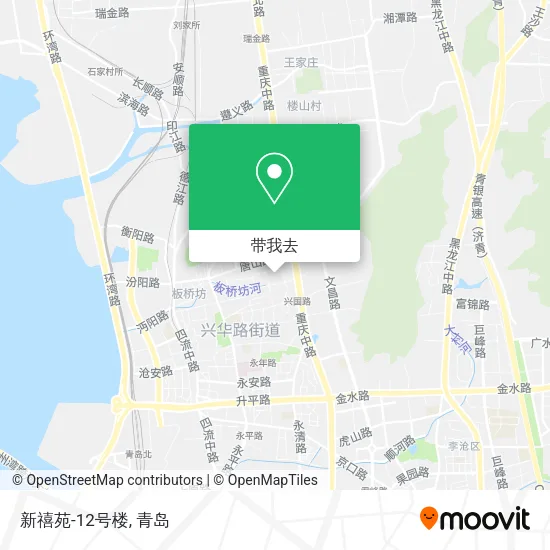 新禧苑-12号楼地图