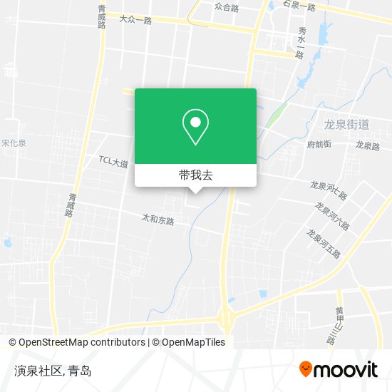 演泉社区地图