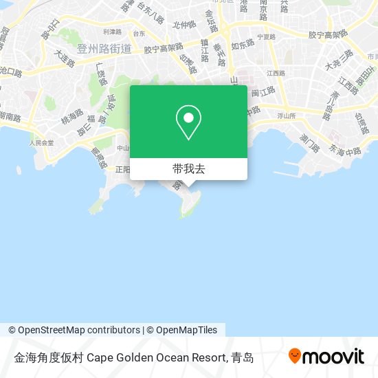 金海角度仮村 Cape Golden Ocean Resort地图
