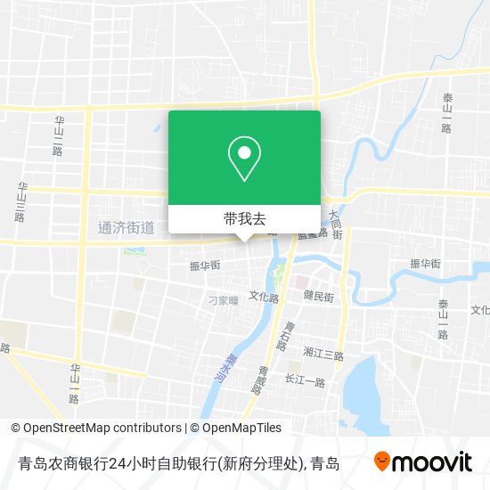 青岛农商银行24小时自助银行(新府分理处)地图