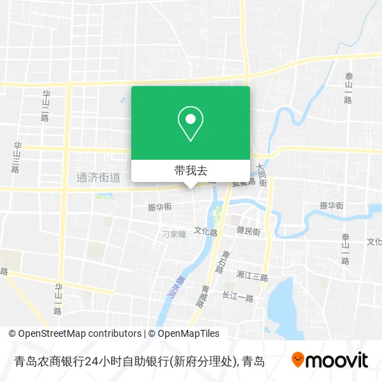 青岛农商银行24小时自助银行(新府分理处)地图