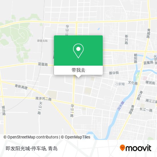 即发阳光城-停车场地图
