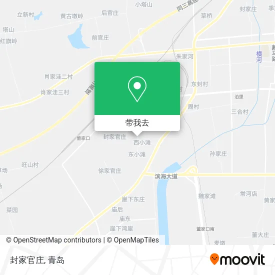 封家官庄地图