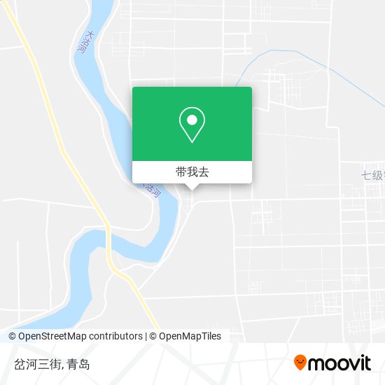 岔河三街地图