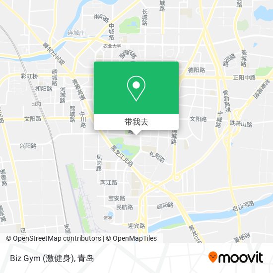 Biz Gym (激健身)地图