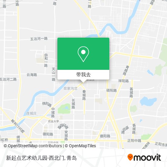 新起点艺术幼儿园-西北门地图