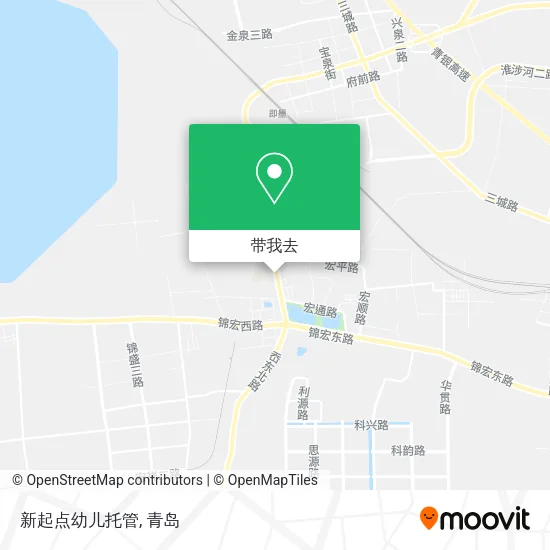 新起点幼儿托管地图