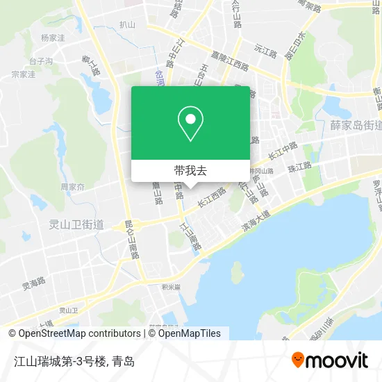 江山瑞城第-3号楼地图