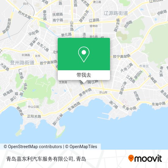 青岛嘉东利汽车服务有限公司地图