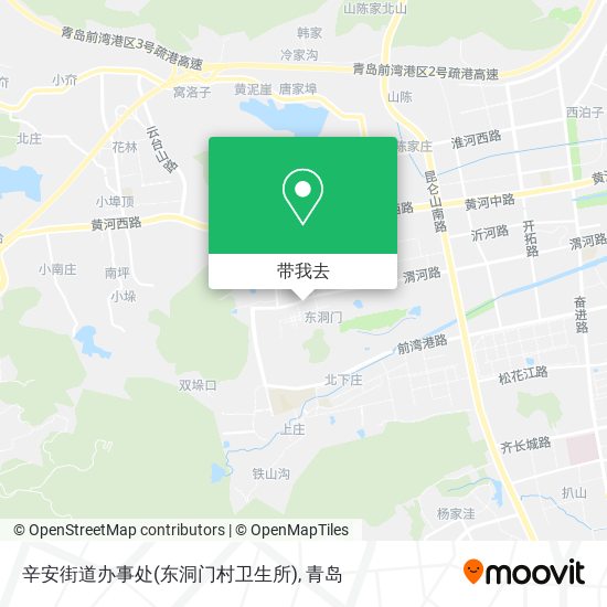 辛安街道办事处(东洞门村卫生所)地图