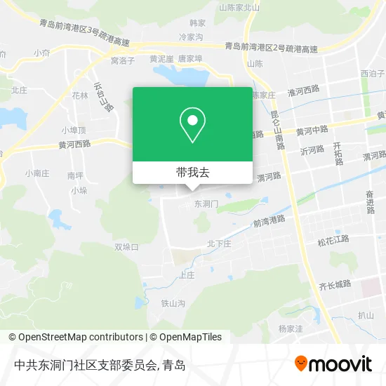 中共东洞门社区支部委员会地图