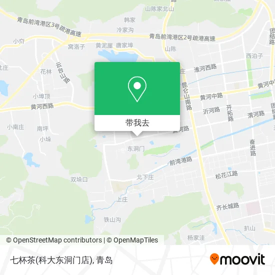 七杯茶(科大东洞门店)地图