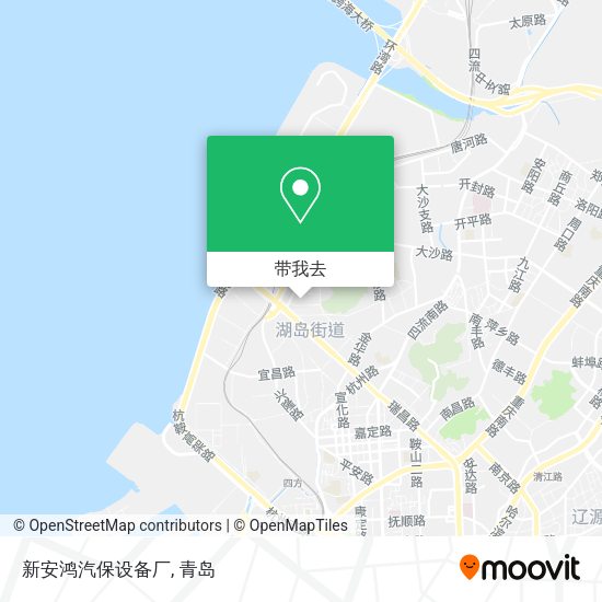 新安鸿汽保设备厂地图
