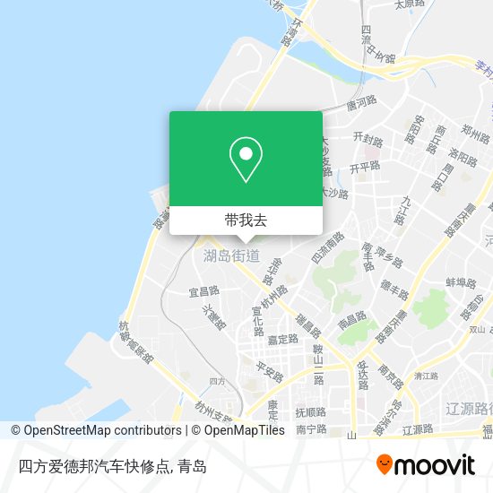 四方爱德邦汽车快修点地图
