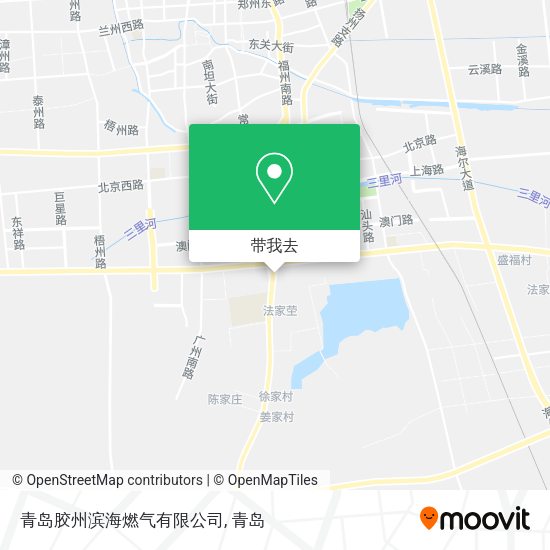 青岛胶州滨海燃气有限公司地图