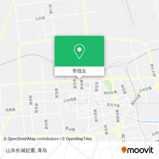 山东长城起重地图