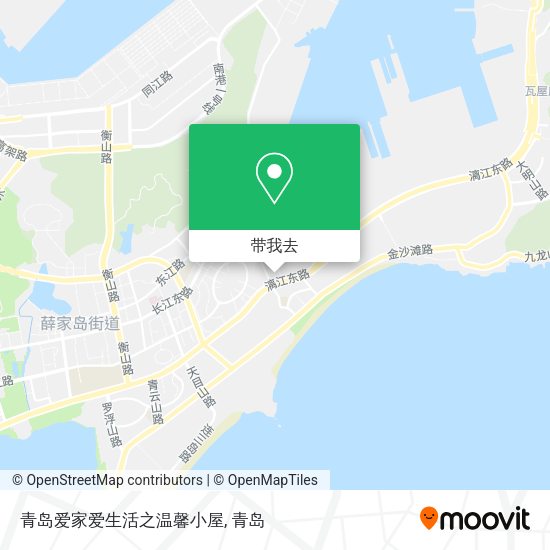 青岛爱家爱生活之温馨小屋地图