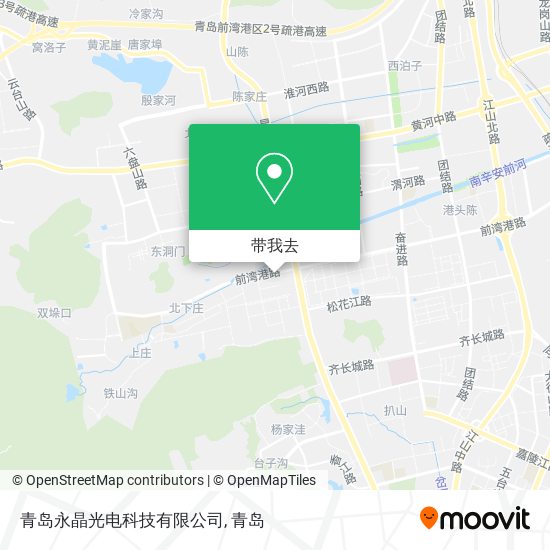 青岛永晶光电科技有限公司地图