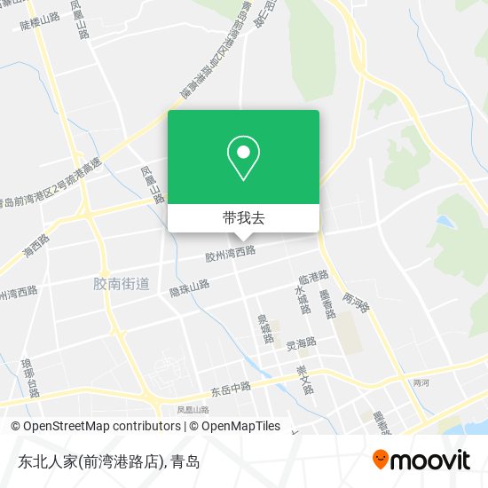 东北人家(前湾港路店)地图