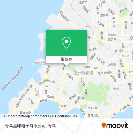青岛嘉印电子有限公司地图