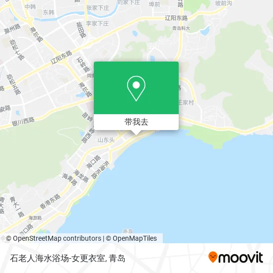 石老人海水浴场-女更衣室地图