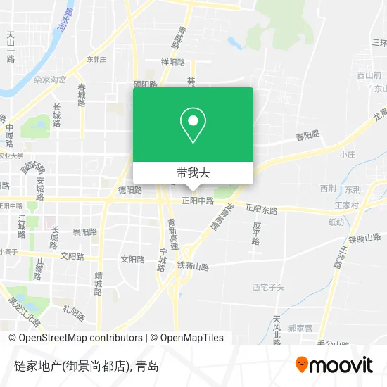 链家地产(御景尚都店)地图