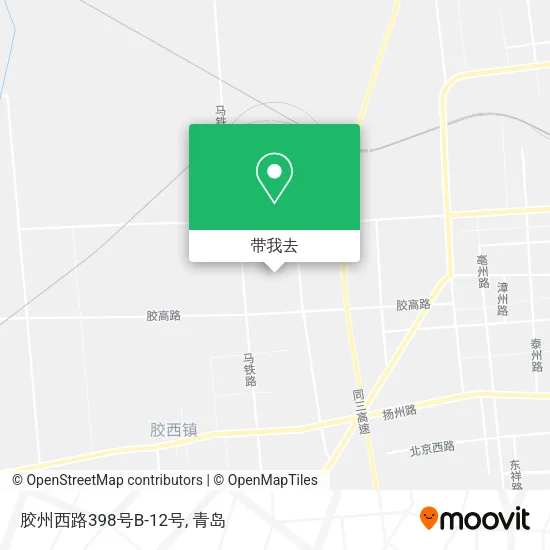 胶州西路398号B-12号地图