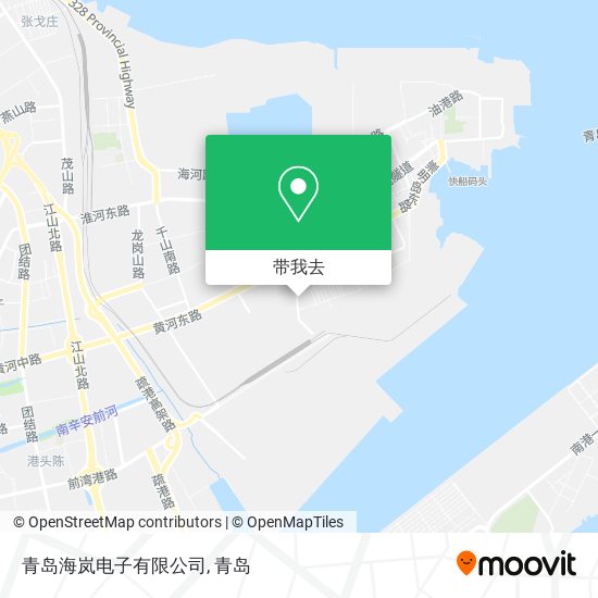 青岛海岚电子有限公司地图