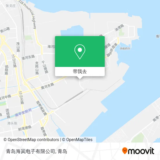 青岛海岚电子有限公司地图