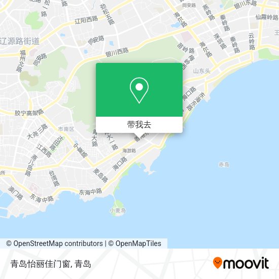 青岛怡丽佳门窗地图