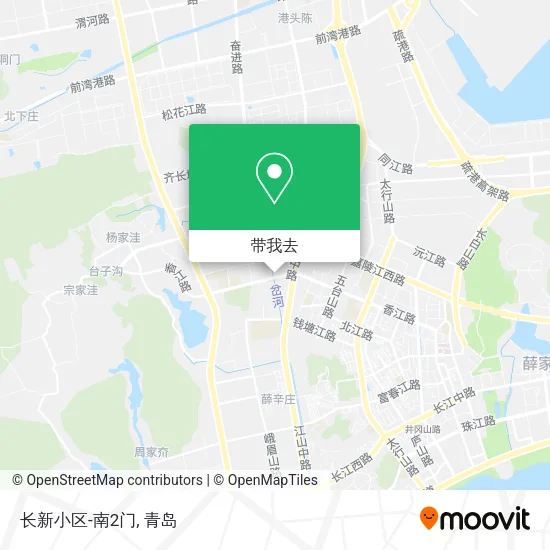 长新小区-南2门地图