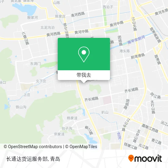长通达货运服务部地图