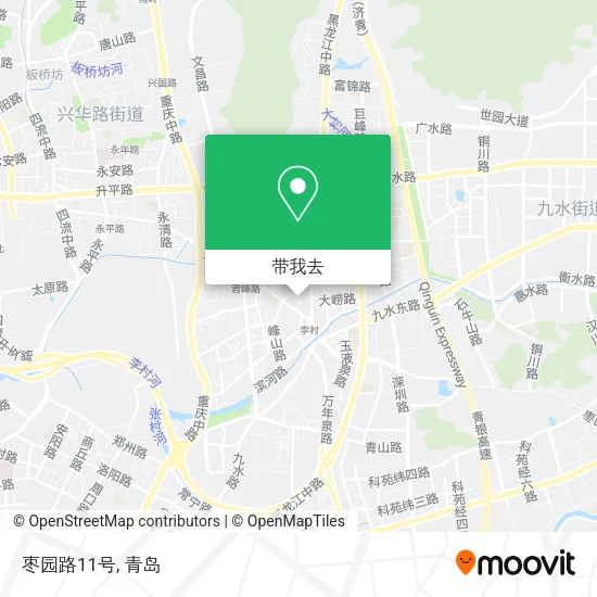 枣园路11号地图