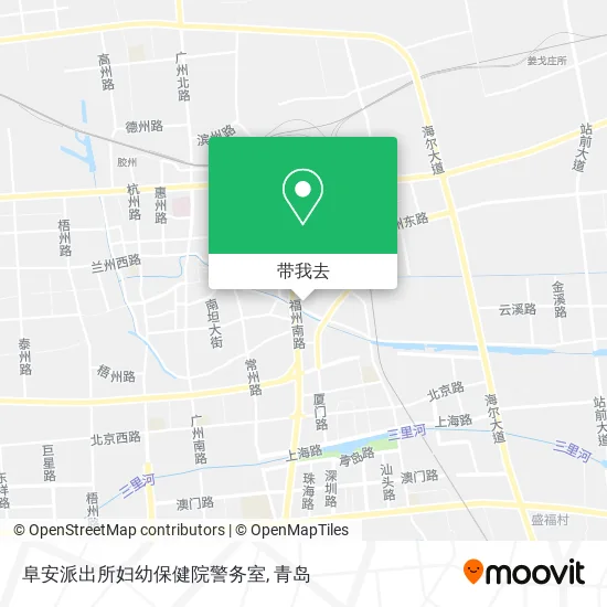 阜安派出所妇幼保健院警务室地图