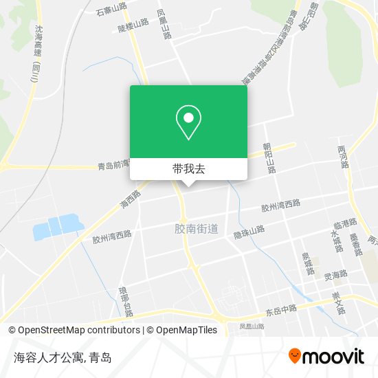 海容人才公寓地图