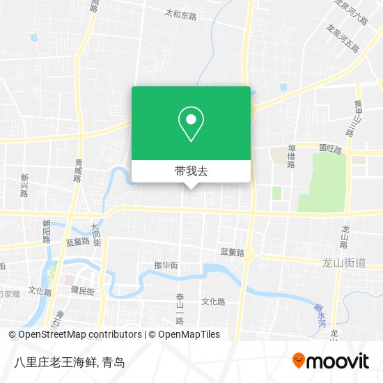 八里庄老王海鲜地图