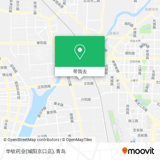 华钦药业(城阳京口店)地图