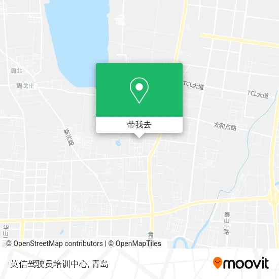 英信驾驶员培训中心地图
