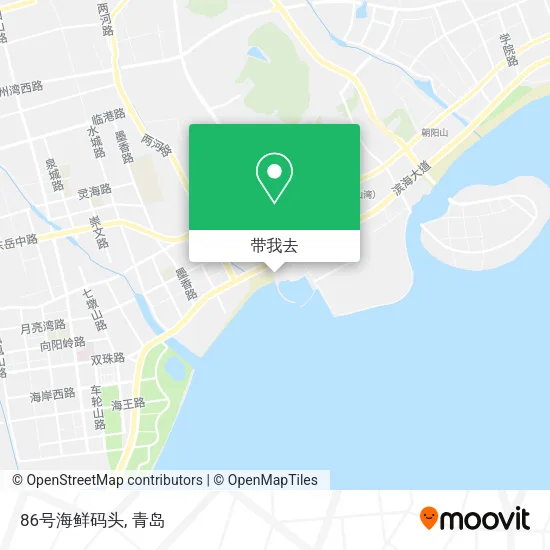 86号海鲜码头地图